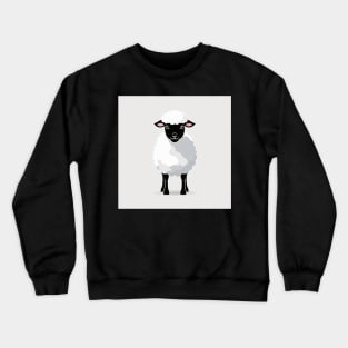 Minimalistic Ewe Crewneck Sweatshirt